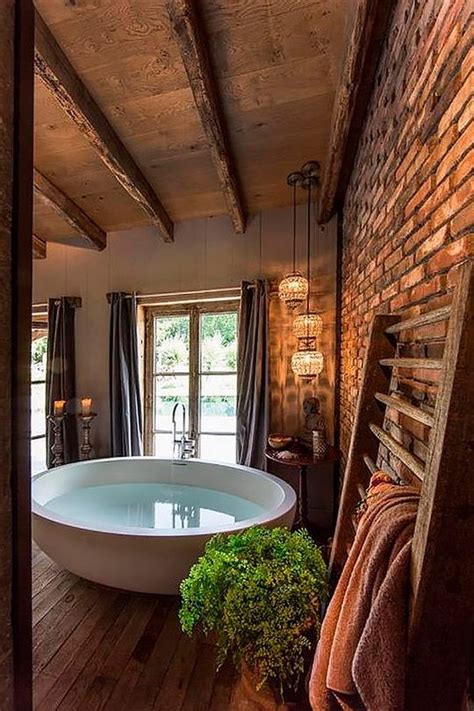 33 Cool Bathrooms With Brick Walls And Ceilings Interior God