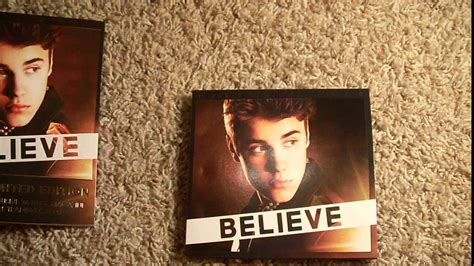 Justin Bieber Believe Album Deluxe Editions Unboxing