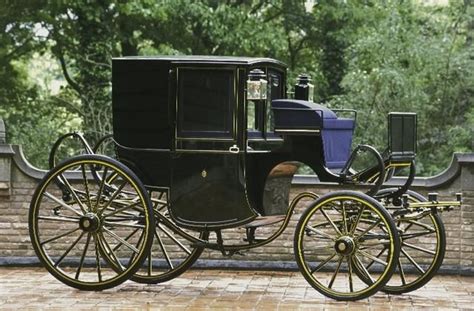 C1880 C Spring Brougham Horse Drawn Wagons Victorian Horse