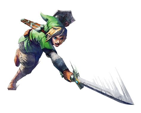Link Sword Slash Legend Of Zelda Characters Skyward Sword Legend