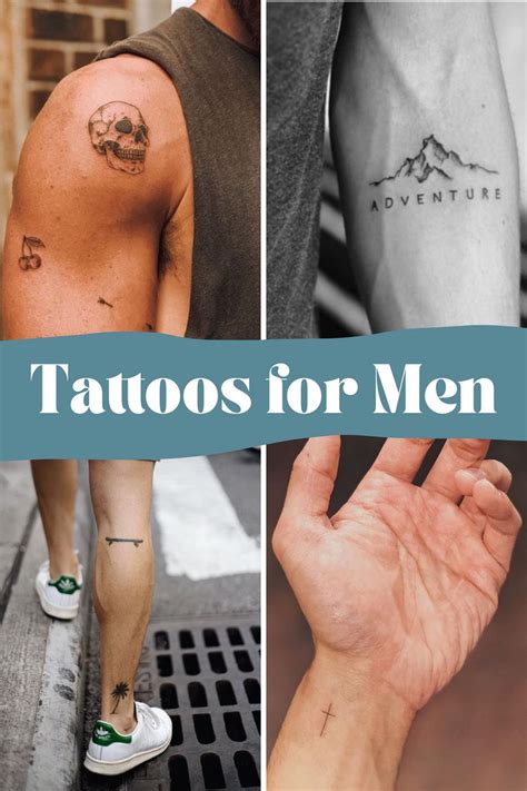 Small Tattoo Ideas For Men That Make A Big Statement Tattoo Glee