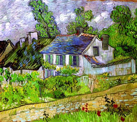 Beautiful Paintings Vincent Van Gogh Houses In Auvers 1890