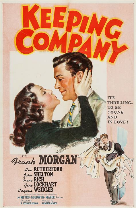 Keeping Company Keep Company Old Movie Posters Film Posters Vintage