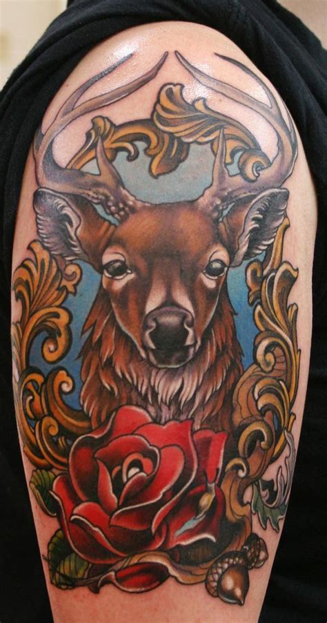 45 Inspiring Deer Tattoo Designs Cuded