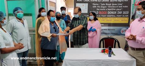 The world blood donor day has different theme related to a different agenda every year. World Blood Donor Day 2020 Observed in the Islands
