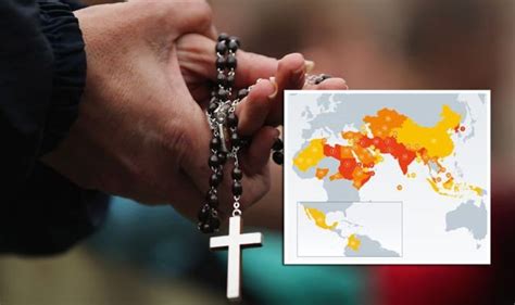 Christian Persecution Mapped The 50 Countries Where Christians Face Extreme Danger World