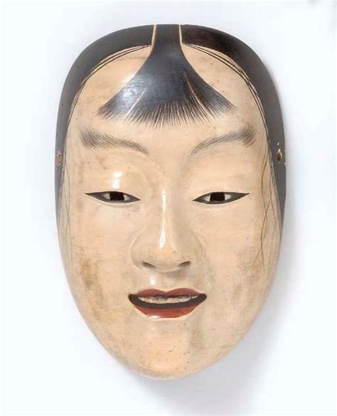 Noh Mask Of Kasshiki Acolyte