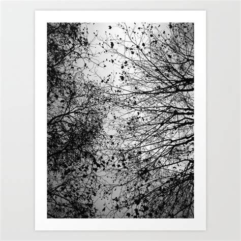 Branches And Leaves Art Print By David Bastidas Society6