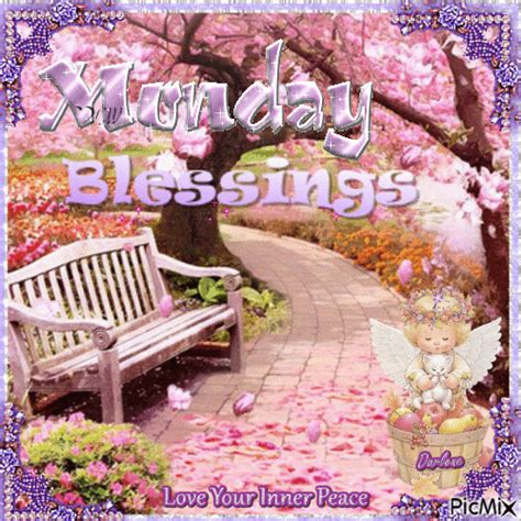 Pink Floral Monday Blessings Pictures Photos And Images For Facebook
