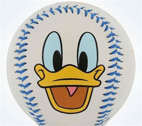 Disney Parks Walt Disney World Donald Duck Collector Baseball Ball New
