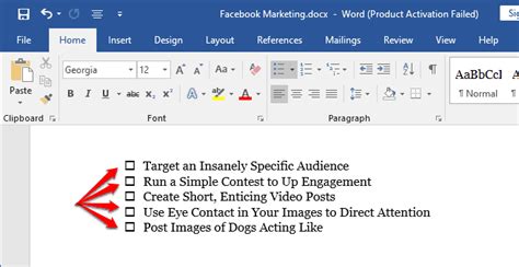 Insert Checkbox In Word Document Printable Templates