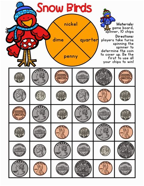 Lorys 2nd Grade Skills Money Games Money Activities Money Games