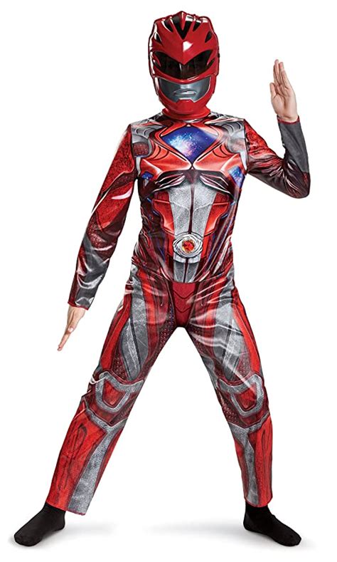 Power Ranger Movie Classic Costume Red Small 4 6 Toys