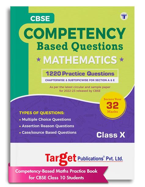 Buy Cbse Class Mathematics Competency Based Questions Chapterwise