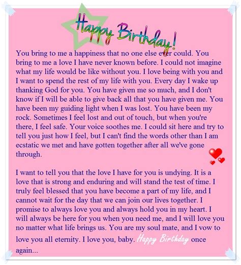 A Sweet Happy Birthday Letter To My Boyfriend Birthday Letter For