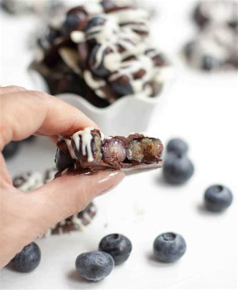 Chocolate Covered Blueberry Clusters The Merchant Baker