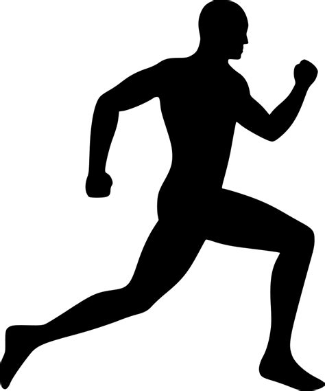 Man Running Icon 200182 Free Icons Library