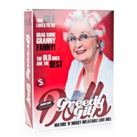 Greedy Gilf Old Granny Blow Up Mature Inflatable Love Doll Mens Sex Toy Stag Do Ebay