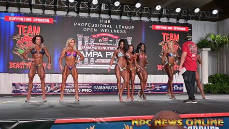 IFBB Pro League Tampa Pro Wellness Prejudging YouTube