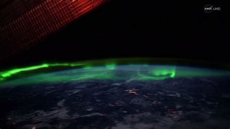 Nasa Releases Stunning New Video Of Aurora Borealis From Space Abc7