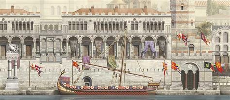 Antoine Helberts Rendering Of Constantinoples Boukoleon Palace