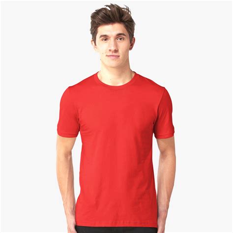 Cotton Red T Shirt 100 Pure Cotton Buypsy