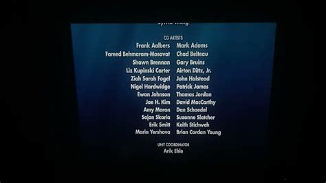 Finding Nemo 2003 End Credits Youtube