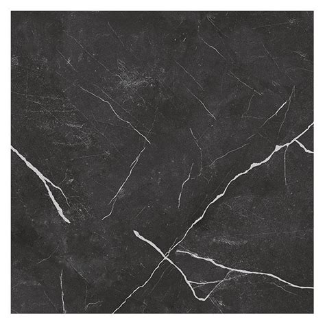 Marble Black 45cm X 45cm Wall And Floor Tile