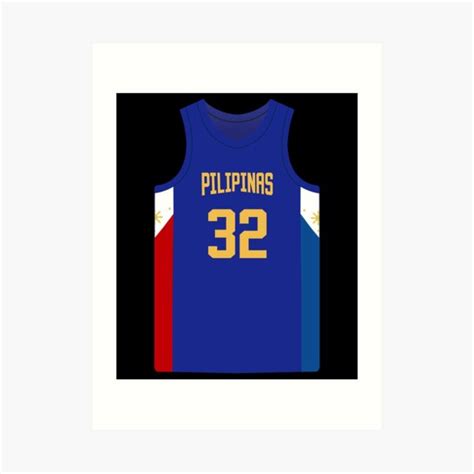 32 Pilipinas Philippines Basketball Art Print For Sale By