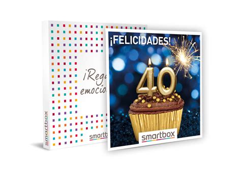 Caja Regalo ¡felicidades 40 Años Smartbox