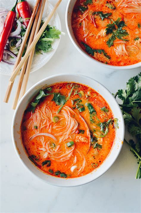 The perfect recipe of red thai shrimp curry recipe is right here, just follow the simple ratio for ingredients and never go wrong with this delicious thai curry. The Perfect Soul-Warming Curry Noodle Soup - Project FairyTale