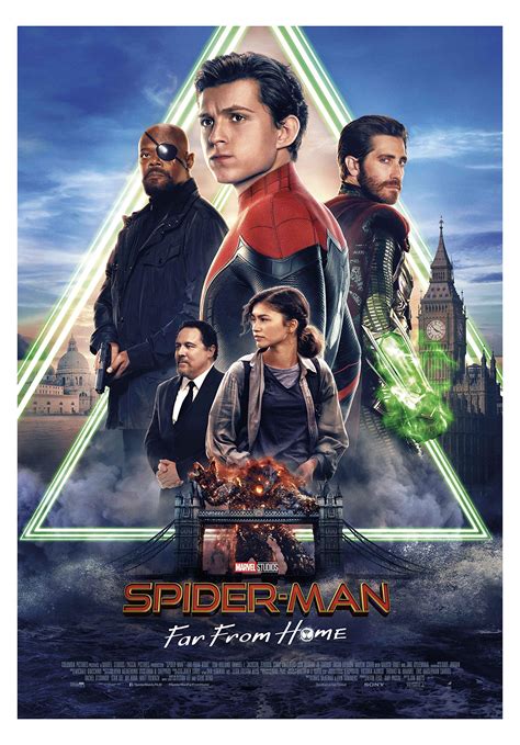 Buy Spider Man Far From Home Movie Limited Wall Art Print Photo Zendaya Tom Holland Jake