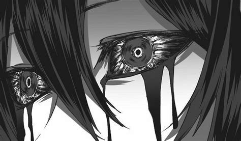 Black Eyes In 2020 Horror Artwork Illustrations Gothic Anime Dark Anime
