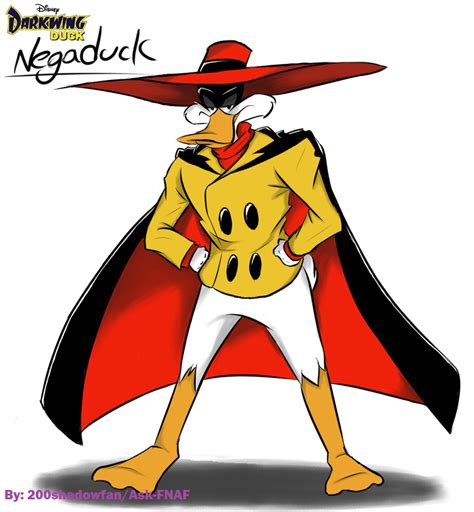 Negaduck Fully Colored By 200shadowfan On Deviantart