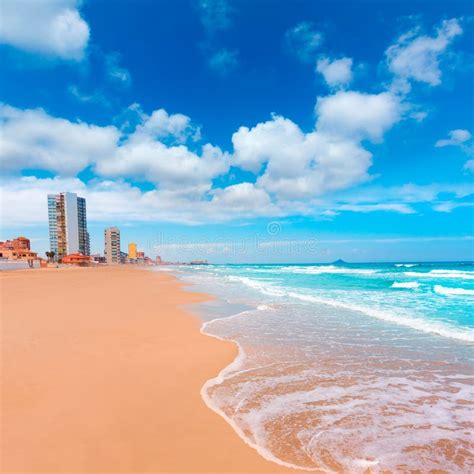 La Manga Del Mar Menor Beach In Murcia Spain Stock Photo Image Of