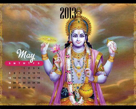 Indian Devotional Calendar Hindu Gods Calendar Hindu Gods Godess Calender