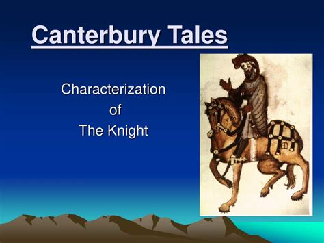 Ppt Canterbury Tales Powerpoint Presentation Free Download Id3555037