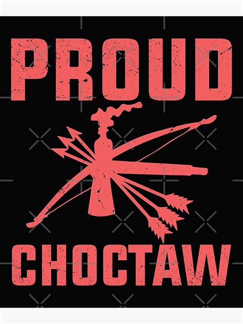 Vintage Proud Choctaw Choctaw Nation Seal Of The Choctaw Nation