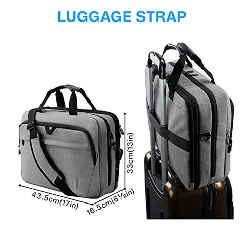 173 Inch Laptop Bagbagsmart Expandable Briefcasecomputer Bag Men