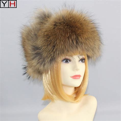 On Sale Real Fox Fur Hat Womens Fashion Natural Fur Caps Earflap