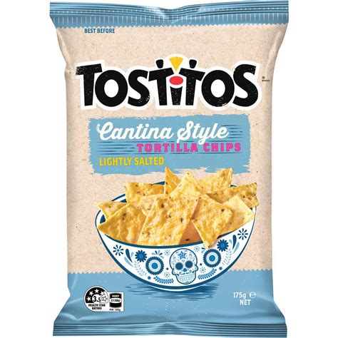 Tostitos® are more than tortilla chips and dips—they're an invitation to catch up with friends, so get together already! Tostitos Tortilla Chips Lightly Salted 175g | Woolworths
