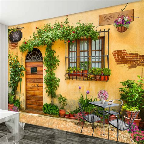 Custom Mural Wallpaper European Style 3d Stereoscopic Bvm Home
