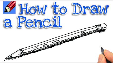Learn How To Draw A Pencil Real Easy Step By Step With Easy Spoken