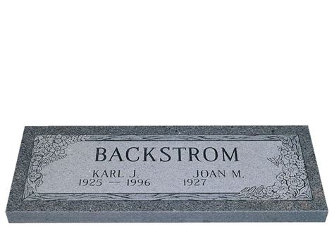 Companion Granite Grave Markers Flat Grave Markers Markers Flat