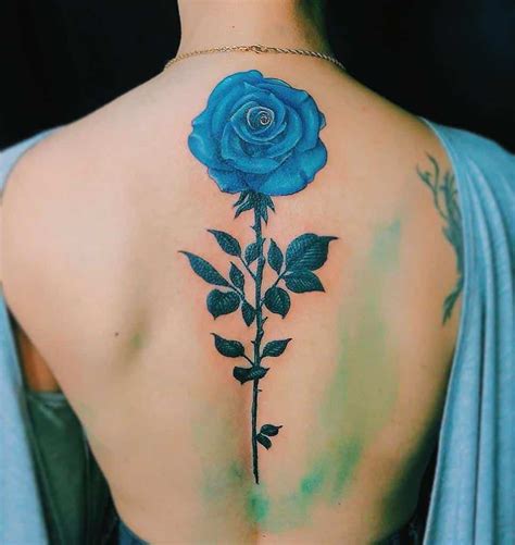 Top 81 Best Blue Rose Tattoo Ideas 2021 Inspiration Guide