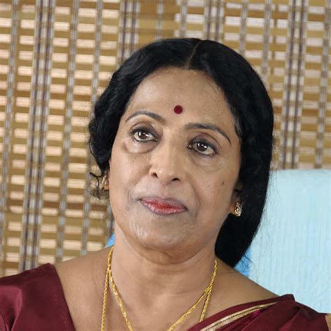 Kr Vijaya In A Still From The Tamil Movie Nilavil Mazhai