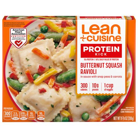 Save On Lean Cuisine Protein Kick Butternut Squash Ravioli Order Online