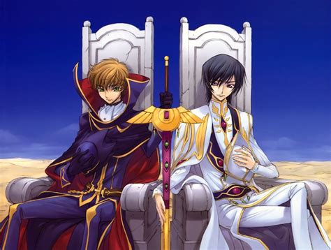 Code Geass Lelouch Suzaku More In Comments Art Beautiful Pictures Funny Pictures