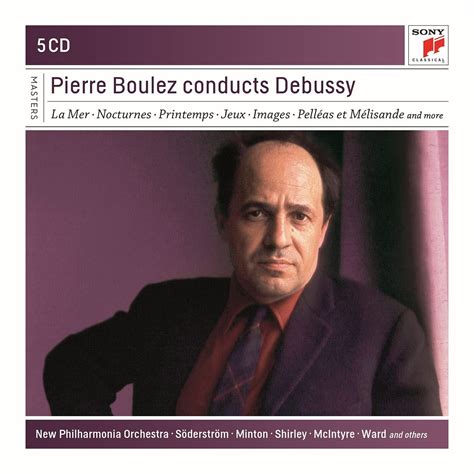 Pierre Boulez Pierre Boulez Conducts Debussy Cd 194397877427 Ebay