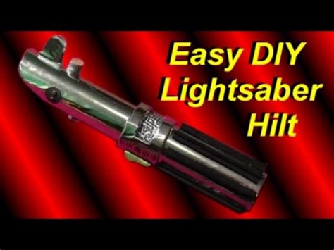 The pop up assembly hilts, are metal and in that sense look nice, but still lack weight. How to Make a Lightsaber Hilt (Cheap and Easy Star Wars ...